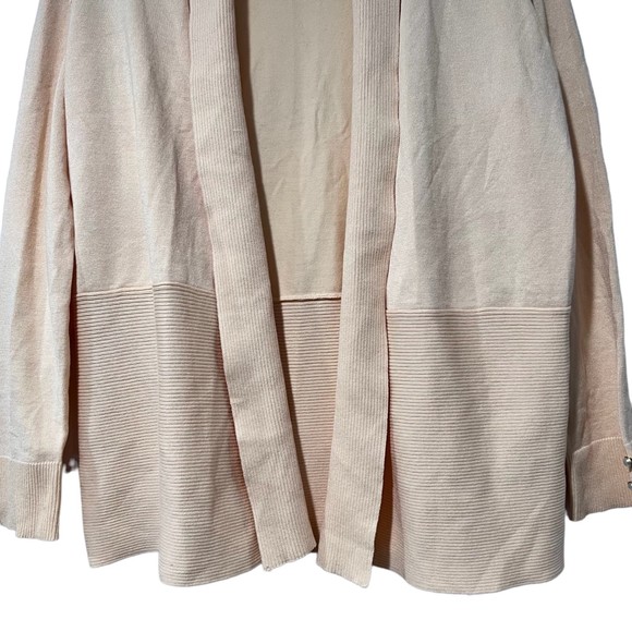 89th Madison Open- Front Cardigan Orange Size PXL - Picture 5 of 6